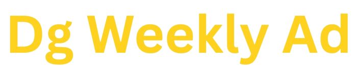 Dg Weekly Ad
